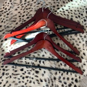 Wood hangers 10 for $10